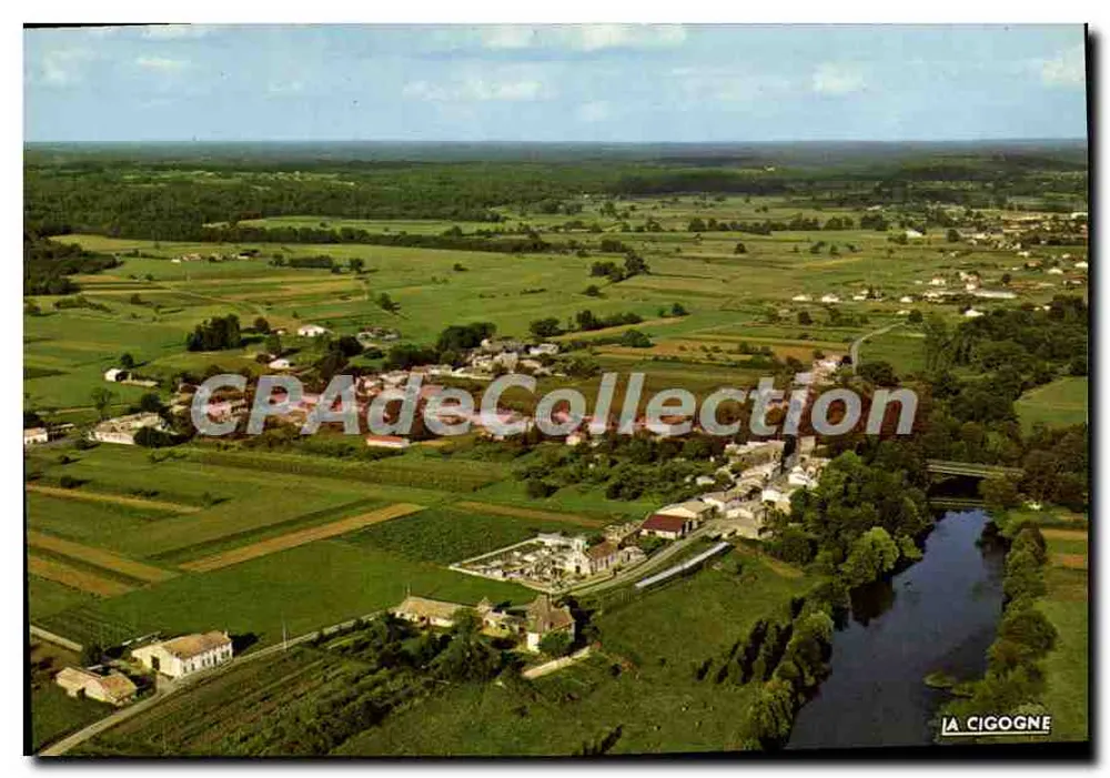 Saint-Antoine-sur-l'Isle — vista aérea — Edições 'LA CIGOGNE' - Frente