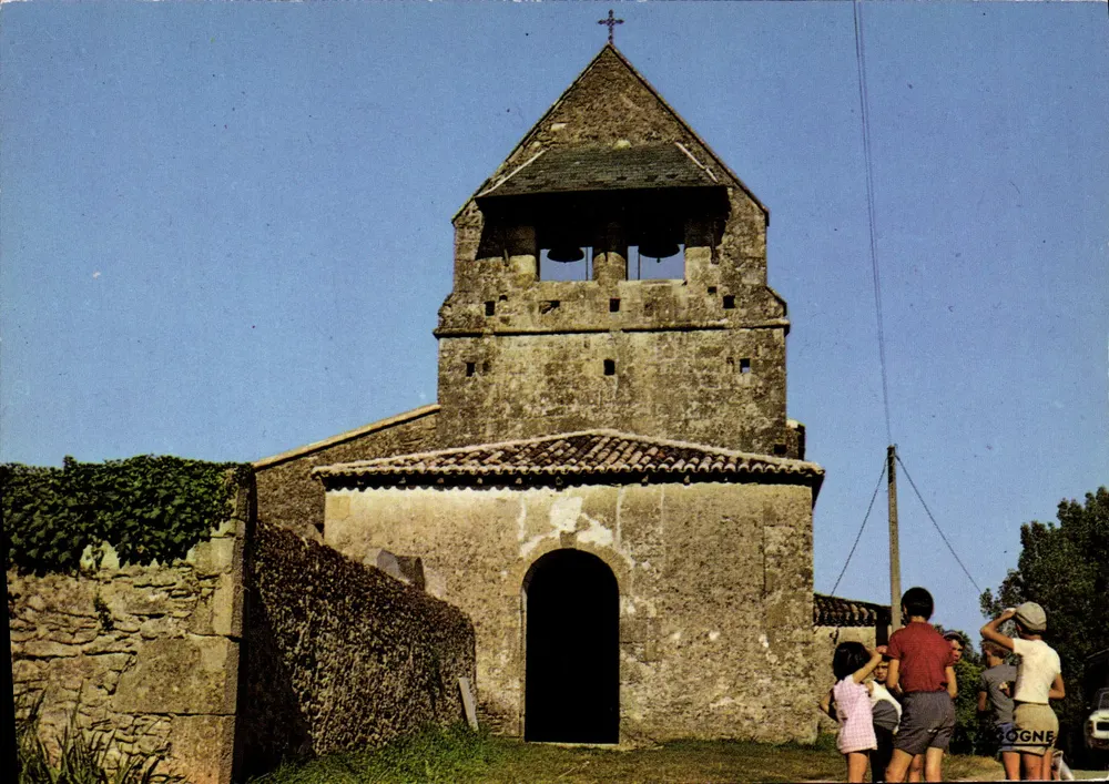 Bagas-la-Romaine — A Igreja — Edições Saint-Frigois - Frente