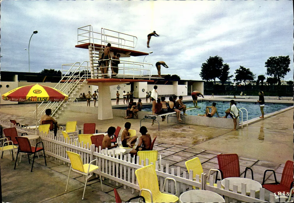 Bazas (Gironde) — A Piscina — Éditions Théolac, Limoges - Frente