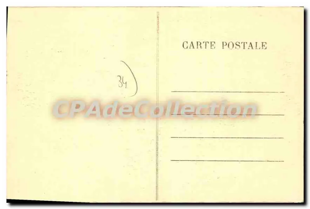 Agde — Catedral de Saint-Étienne — Editor não identificado, n° de série 177 - Verso