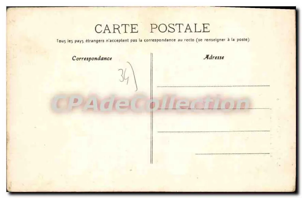 Béziers - Victor Hugo am Plateau des Poètes — Verlag F.-Q. Bertiers - Rückseite
