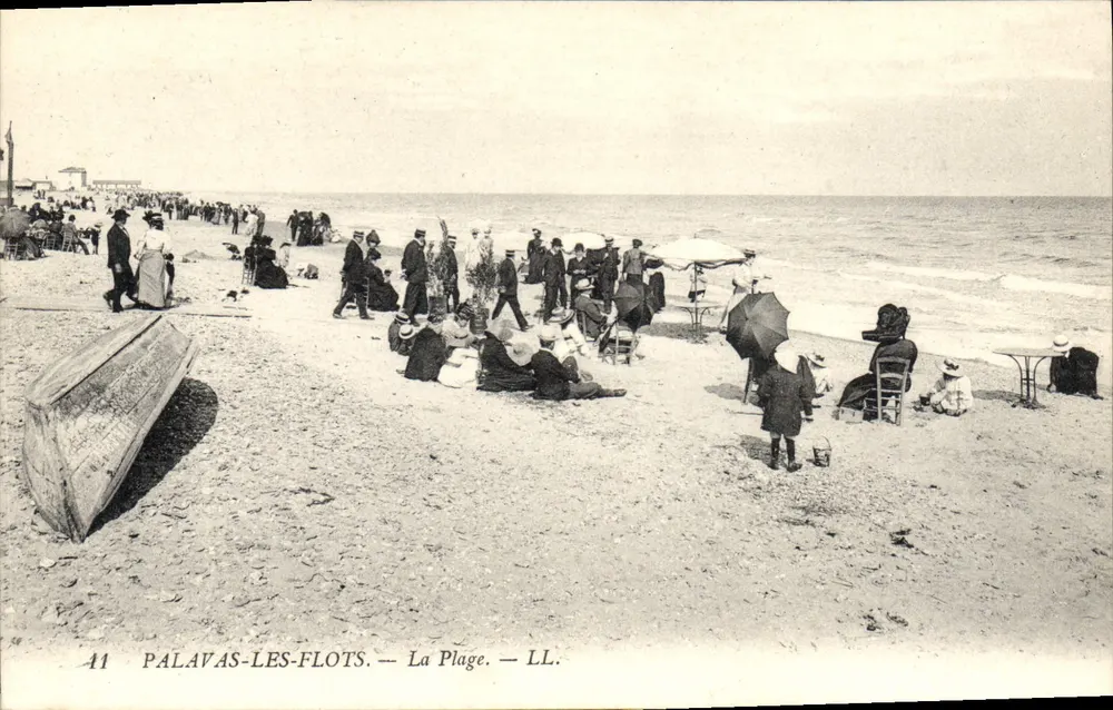 Palavas-les-Flots — A Praia — LL. - Frente