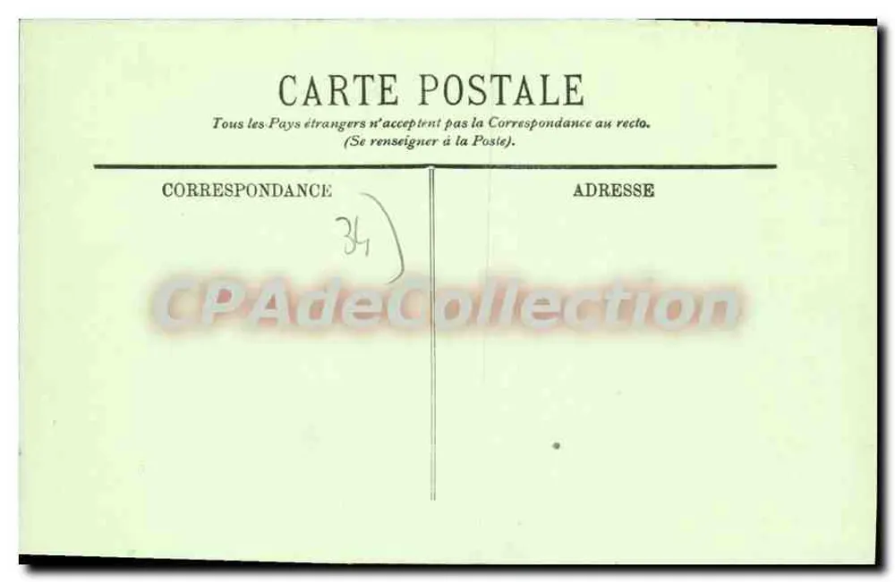 Palavas-les-Flots — A Praia — LL. - Verso