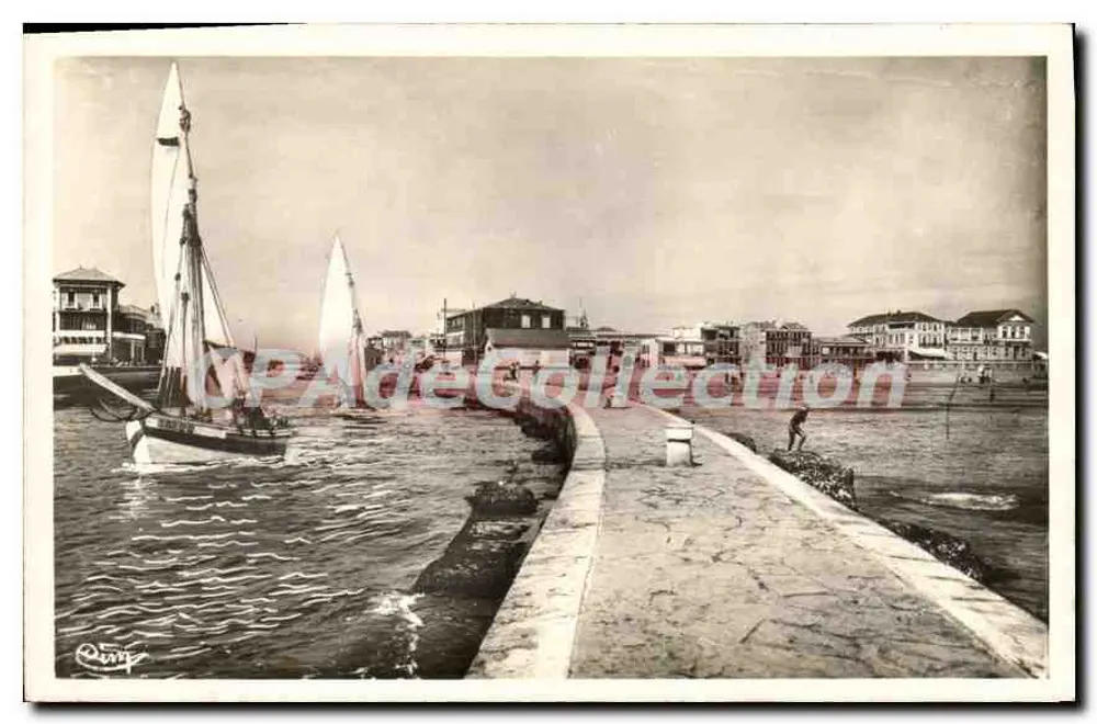Palavas-les-Flots — Der Kanal und die beiden Ufer — Combles & Macon, n°34 - Vorderseite