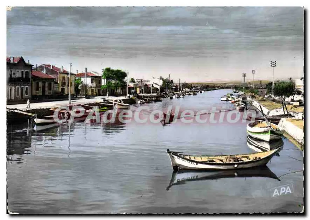 Palavas-les-Flots — O Canal — editor APA, n°125 - Frente
