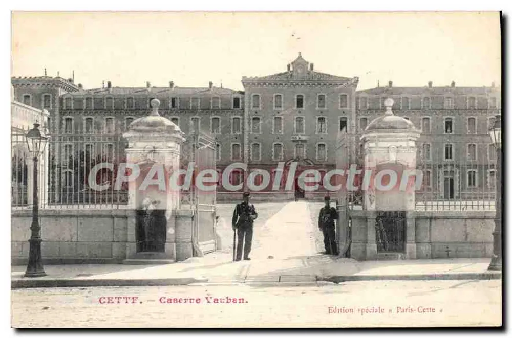 CETTE - Quartel Vauban — Edição especial Paris-Cette - Frente