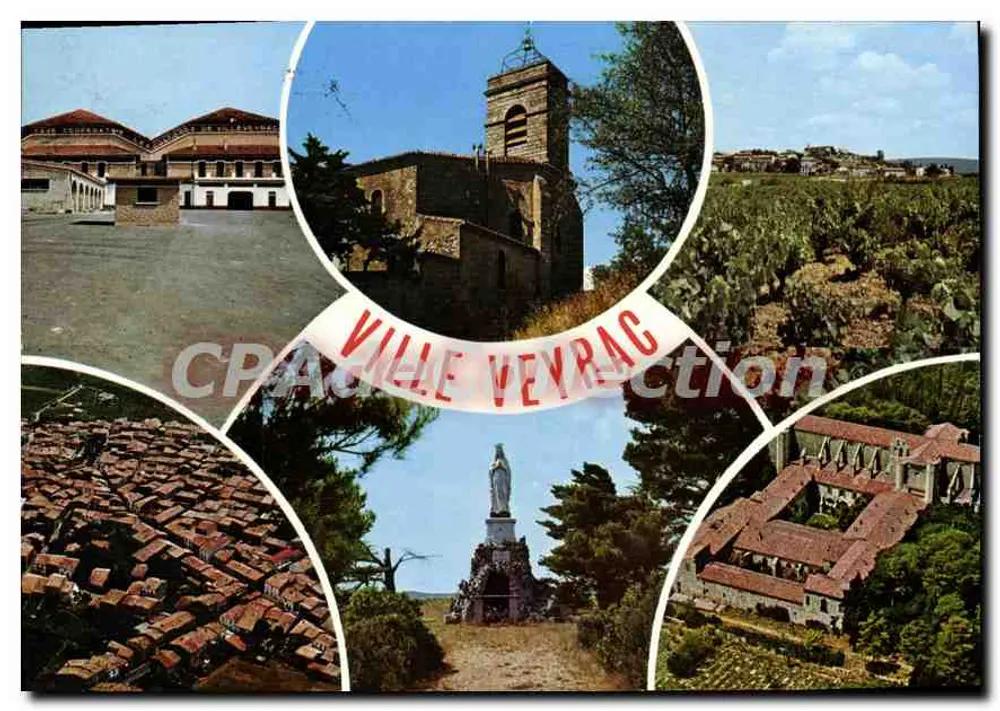 Villeveyrac — Allgemeiner Blick — APA-Collections Postkarten-Gesellschaft - Vorderseite