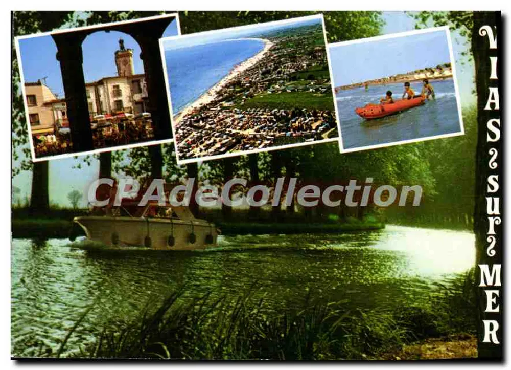 वियास-सर-मर — समुद्र तट, कैंपिंग और तैराकी — CPAdeCollection - आगे