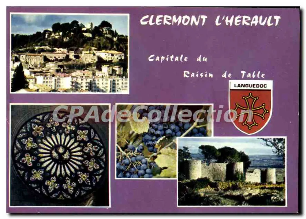 Clermont l'Hérault — Stolica winogron stołowych — Wydawnictwa Zjednoczone - Awers