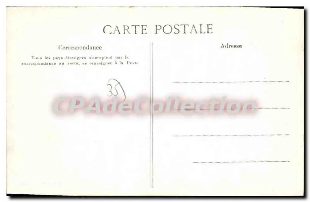 Cancale — Le Rocher — G.F. — Zbiór Crofard - Rewers