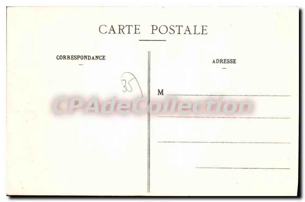 Costa de Émeraude - A Caravane - G. F. - Coleção T. Ohéris, sucessor, St-Rémy - Verso