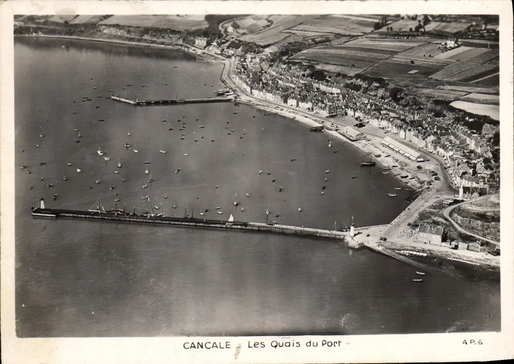 Cancale — Quais du Port — Aero-Photo, AP.6 - Awers