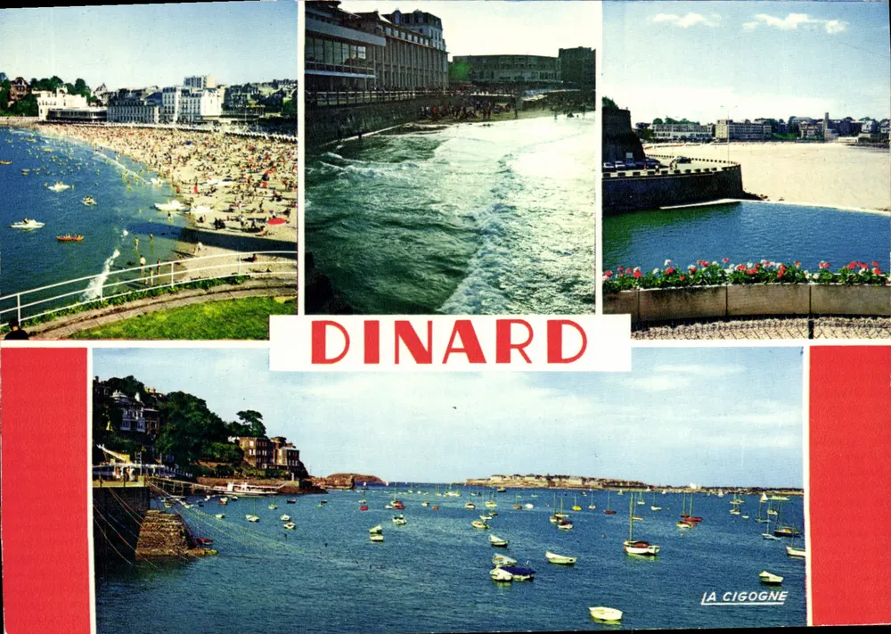 Dinard — vista panorâmica — La Cigogne - Frente