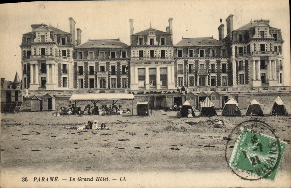 Paramé — Het Grand Hôtel — L.L. — Uitgever L.L. n°36 - Voorkant