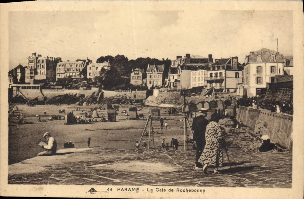 A Cale de Rochebonne — Paramé — editor Paramé, n° 49 - Frente