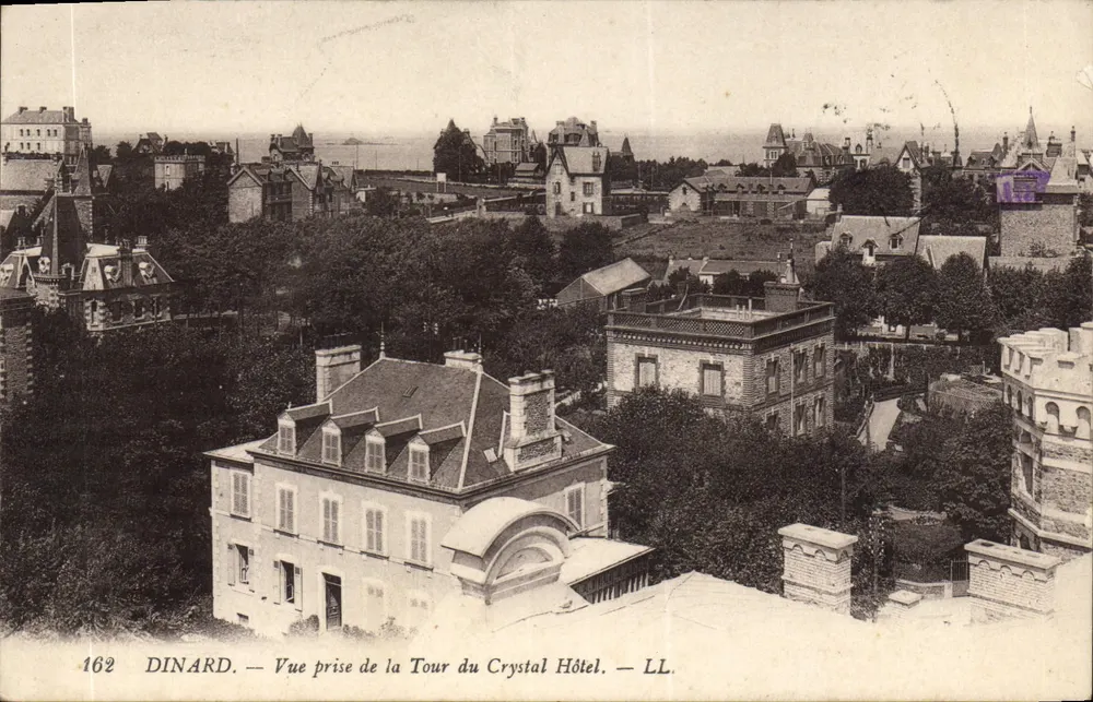 Dinard — Ansicht vom Turm des Crystal Hotels — LL. — N° 162 - Vorderseite