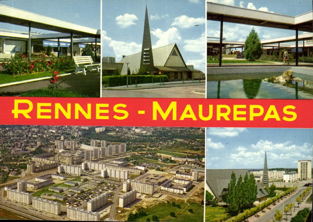 Rennes - Maurepas — La Cité de Maurepas — Éditions La Cigoglie - Recto