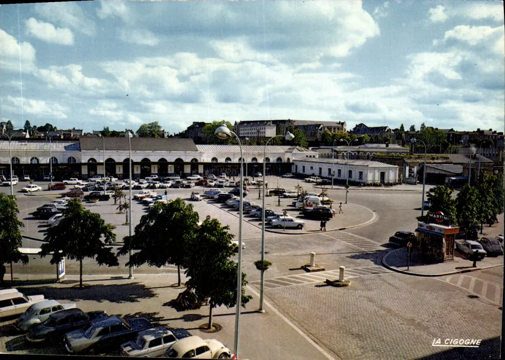 Rennes (Ille-et-Vilaine) — Die SNCF-Bahnhof — Editions La Cigogne - Vorderseite