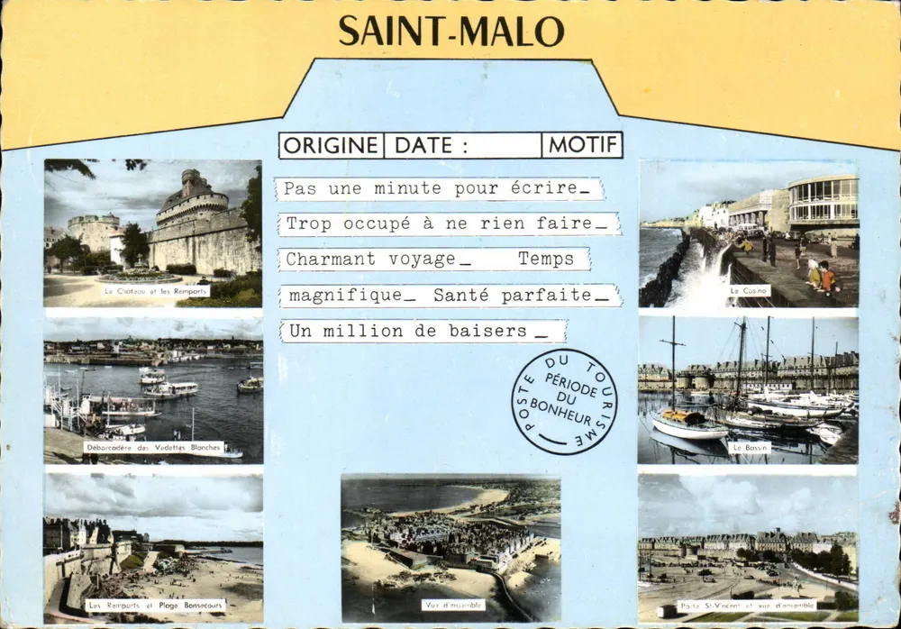 Saint-Malo — Panoramische uitzicht en locaties — Artaud & Fils, Nantes - Voorkant
