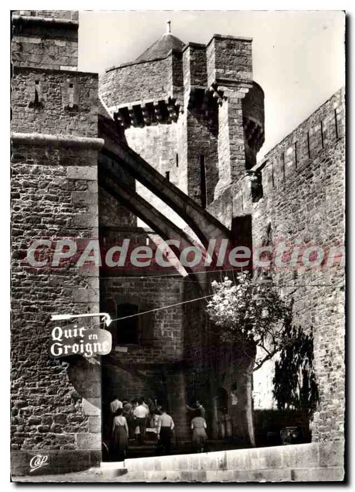 Saint-Malo - Cité Corsaire — entrée du Musée Quic-en-Groigne — Cité des Arts Photomécaniques - Recto