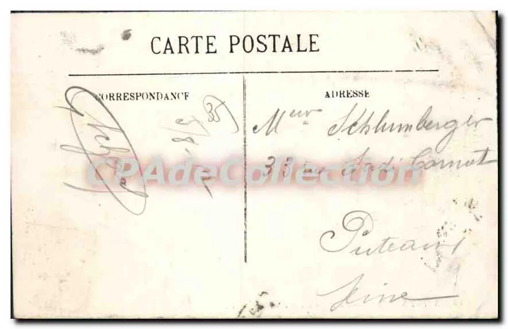 Saint-Servan — A Praia dos Bas-Sablons — Editor L. L. (nº 69) - Verso