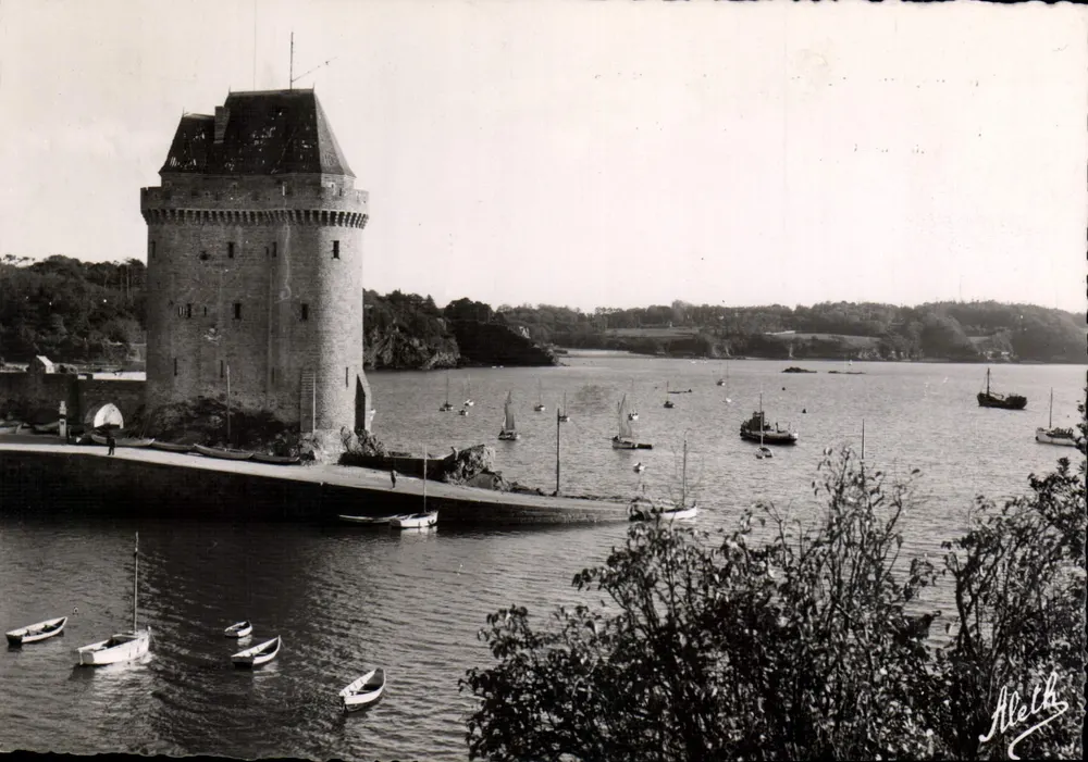 Saint-Servan-sur-Mer — Die Solidor-Turm (Allgemeiner Blick über die Rance) — Edition A. Delhomme - Vorderseite