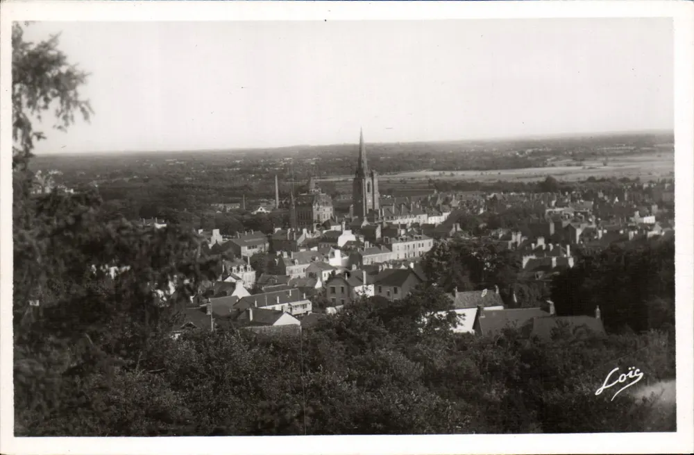 Redon — Ogólny widok z Beaumont — Wydawnictwo MESNY - Rennes - Awers