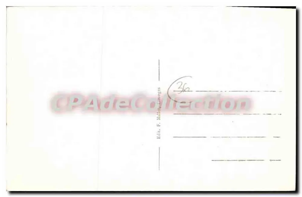 Argenton (Indre) — Velhas Galerias na Riva direita — TW 5322 - Verso