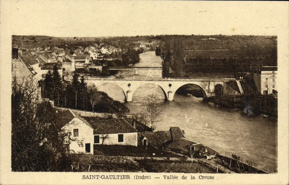 Saint-Gaultier (Indre) — Vale do rio Creuse - Frente