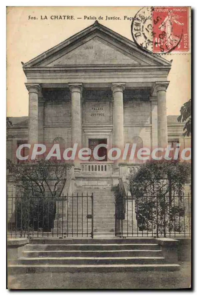 LA CHATRE — Palácio de Justiça. Fachada principal - Frente