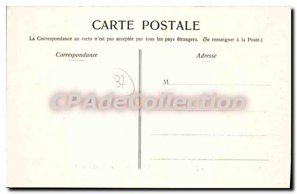 Richelieu (Indre e Loire) — O antigo Castelo - Aspecto geral — Ch. Arambourou, fot. Châtellerault - Verso