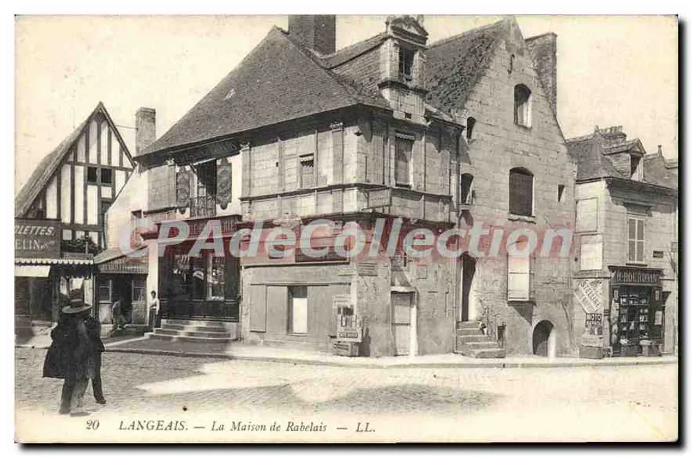 Langeais — A Casa de Rabelais — LL. - Frente