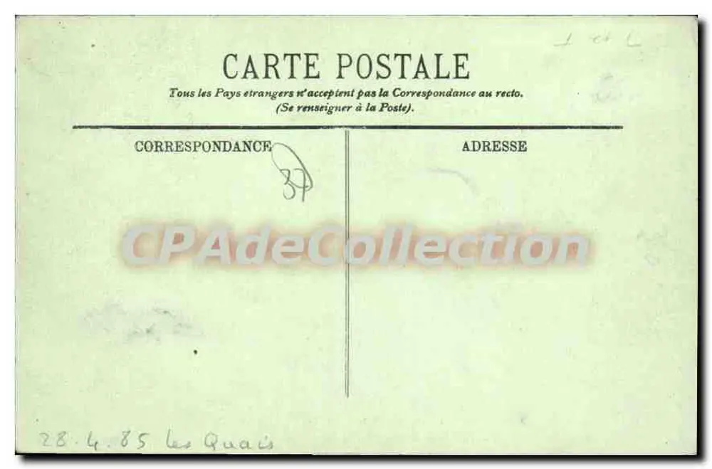 Langeais — A Casa de Rabelais — LL. - Verso