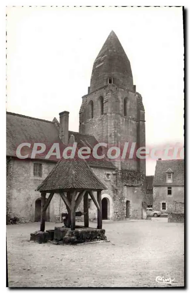 Azay-sur-Cher — Mosteiro de São João do Grais fundado por Foulques de Nerra em torno de 1017 — Edições COMBIER, Maçon (S.&L.) - Frente