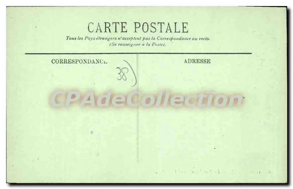 Grenoble — Straße Felix-Poulat — LL, Nr. 16 - Rückseite
