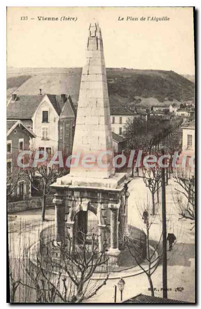 O Plano da Agulha — Vienne (Isère) — B.P., Paris, n° 133 - Frente