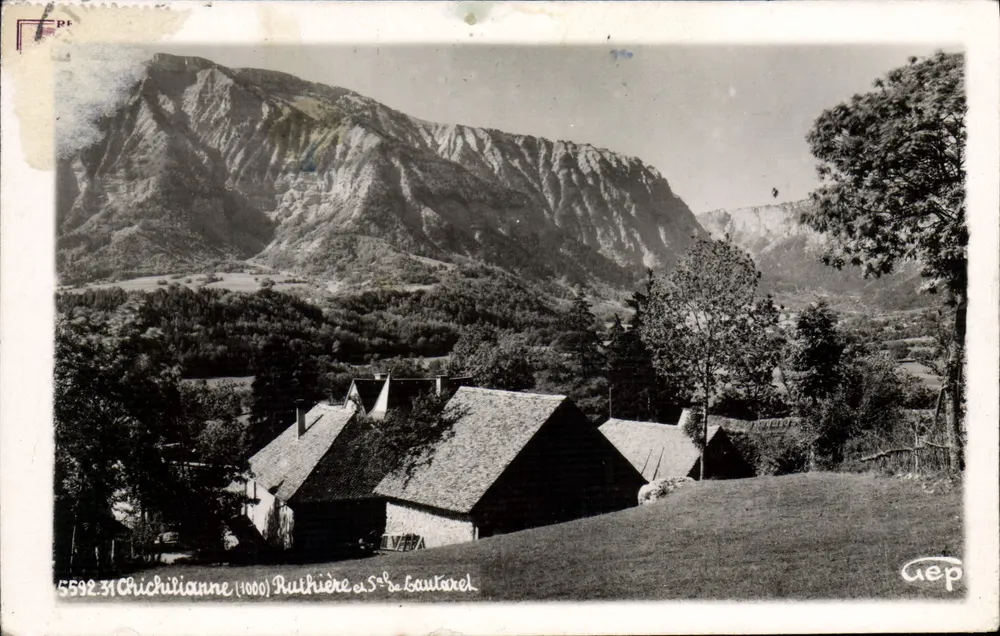 Chichilianne (1000) - Ruthière e St-Lautarel — Gep - Frente