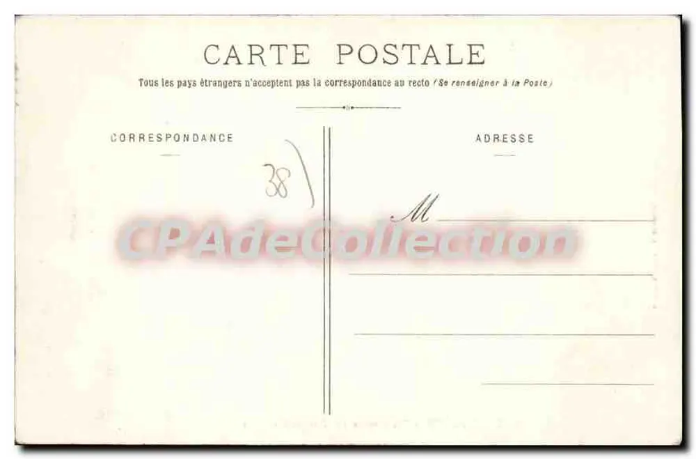 La Tour-du-Pin — Wohnsitz der Dauphins — Valatte à Oyonnax (Ain) - Rückseite