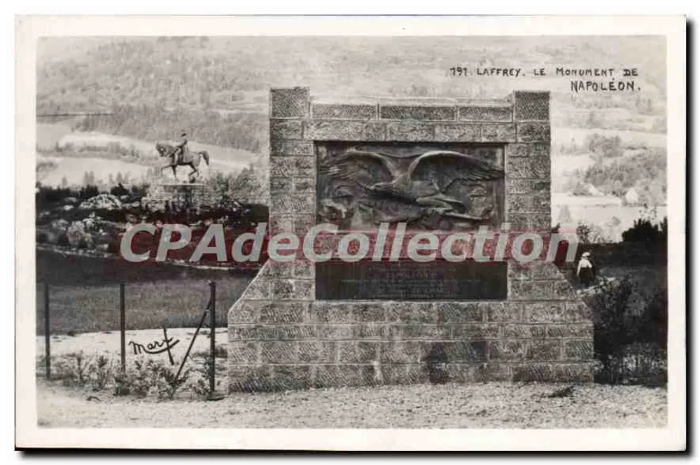 Laffrey - O Monumento de Napoleão — editor desconhecido, número de série não visível - Frente