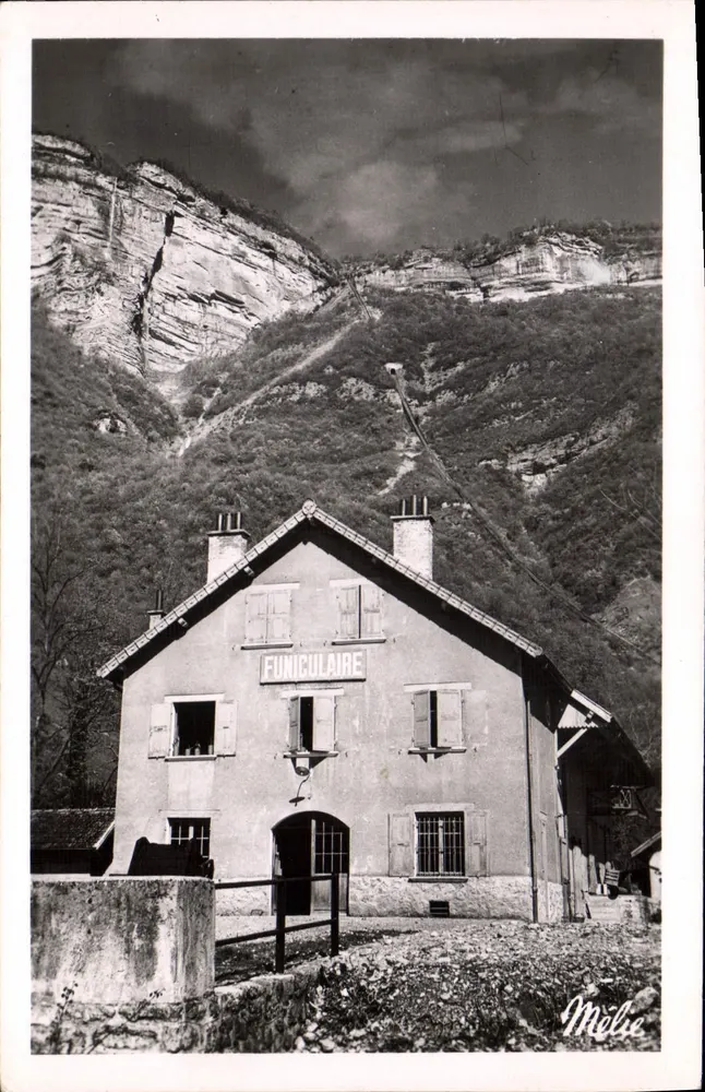 Saint-Hilaire-du-Touvet — Der Funicular (steilste Steigung Europas, 83 %) — Editions S.P.A. Paris - Vorderseite