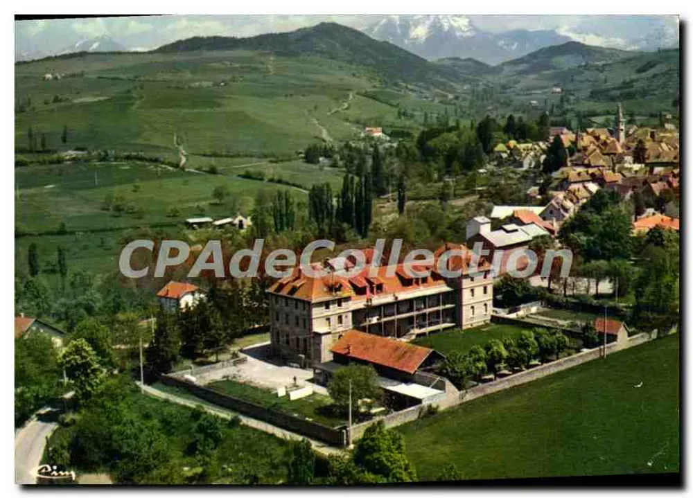 Mens (Isère) — Luftbild — 'L'Oblou' Sanatorium - Vorderseite