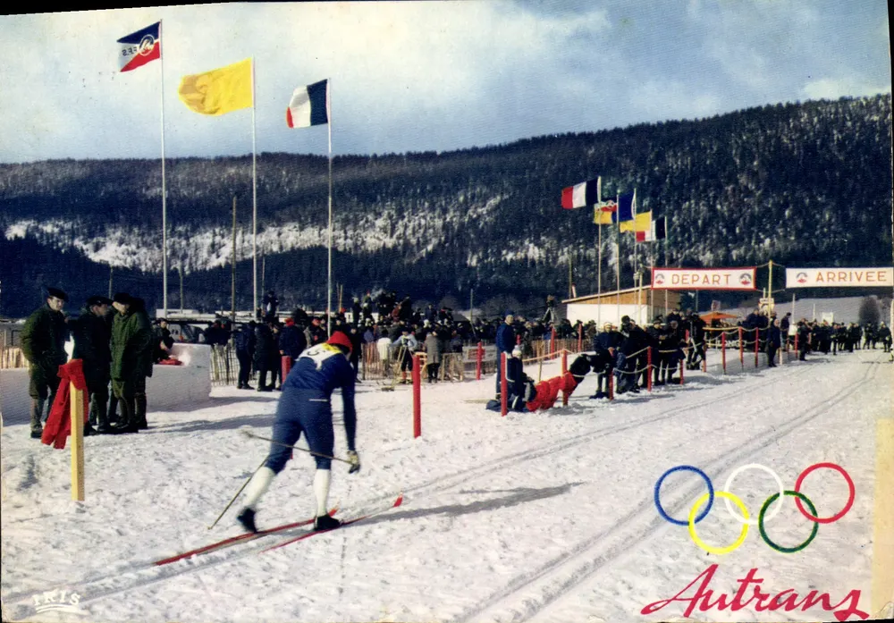 Autrans — Langlaufrennen bei den Olympischen Winterspielen 1968 — Verlag MEXICHROME, Nr. 1503 - Vorderseite