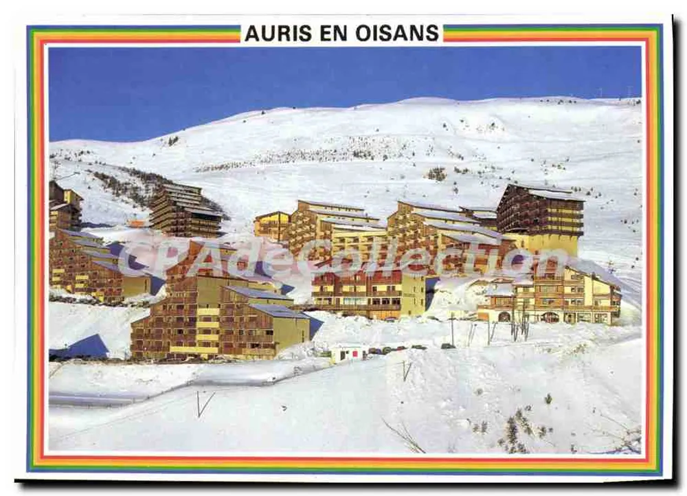 Auris-en-Oisans — winter view of buildings — Images de France, Toulouse - Front