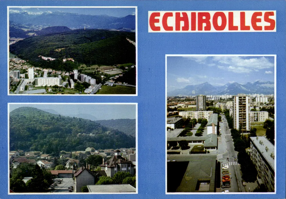 Echirrolles — Gesamtaufnahme — Société d'Agences et de Diffusion 8, rue Sergent Bobillot, 38000 Grenoble - Vorderseite