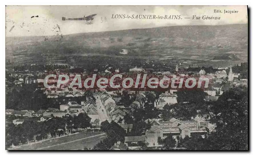 LONS-le-SAUNIER-les-BAINS — Vista Geral — Edit. Jacquier - Frente