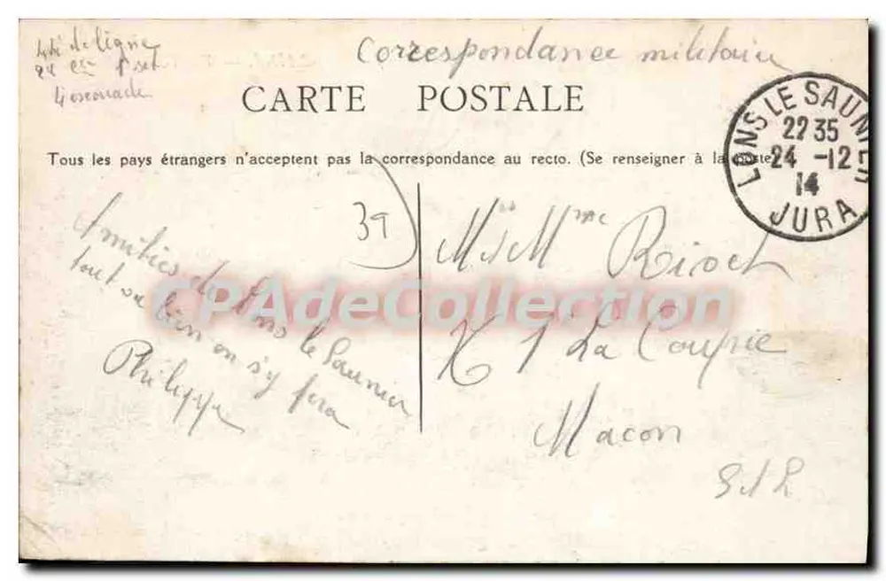 LONS-le-SAUNIER-les-BAINS — Vista Geral — Edit. Jacquier - Verso