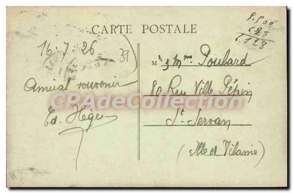 LONS-le-SAUNIER — Vista Geral — Fot. Combier-Maurin, Ed. N.G. - Verso
