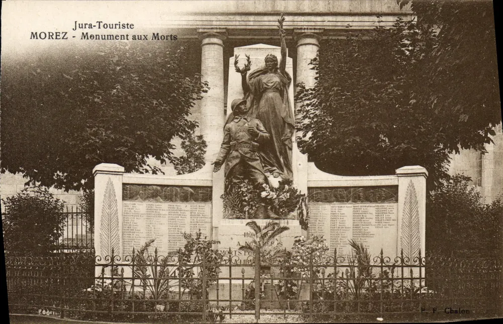 Morez - Monumento aos Mortos — Jura-Touriste, P. F. Chalon - Frente