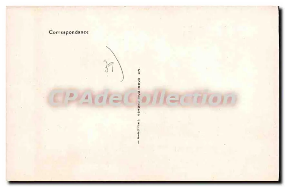 Morez - Monumento aos Mortos — Jura-Touriste, P. F. Chalon - Verso