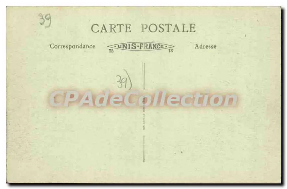 Morez — Vue Générale — S. F. Lux - Verso